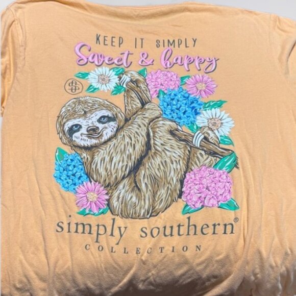 Simply Southern Long Sleeve T-Shirt Bundle Size L - set of 4 - Picture 7 of 13